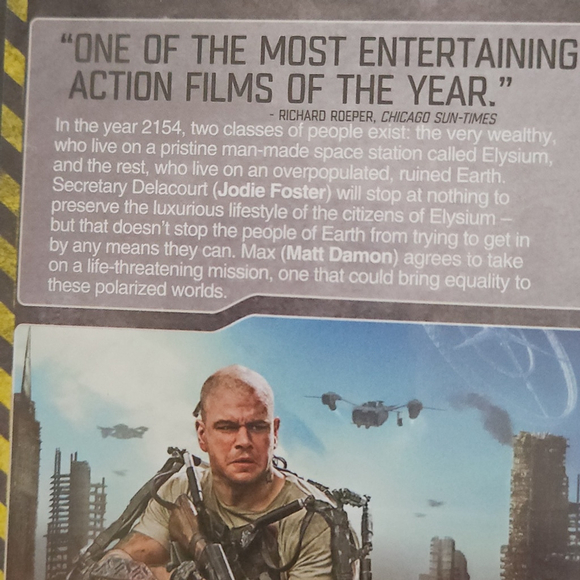 4 for $16 | Elysium DVD Pre-Owned - Picture 4 of 6
